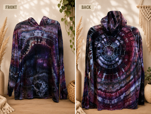 LS T-Shirt Hoodie — Hand Dyed— (3XL)