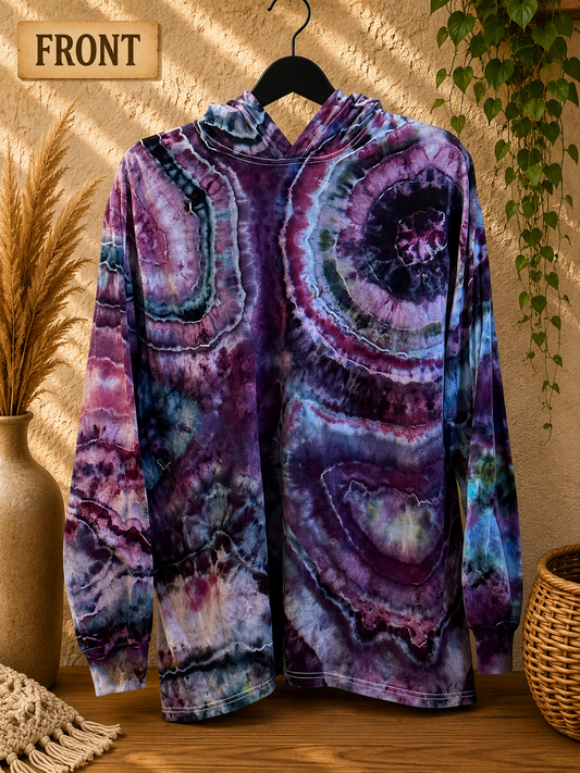 LS T-Shirt Hoodie — Hand Dyed— (XL)