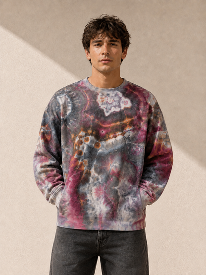 Crewneck Sweatshirt w/ pockets - Amethyst Storm (Small)