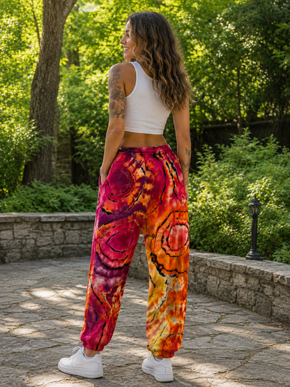 Reversed Dye Fleece Joggers - Old Navy Womens - (medium)